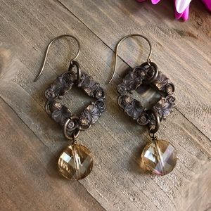 Earrings with Swarovski Crystal